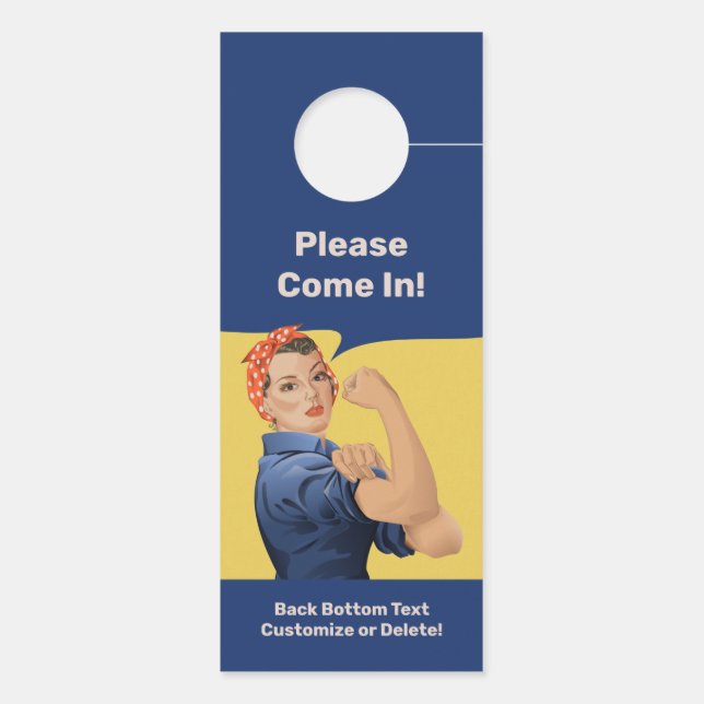 Rosie de Riveter (Achterkant)