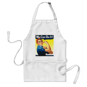 Rosie de Riveter Apron Standaard Schort