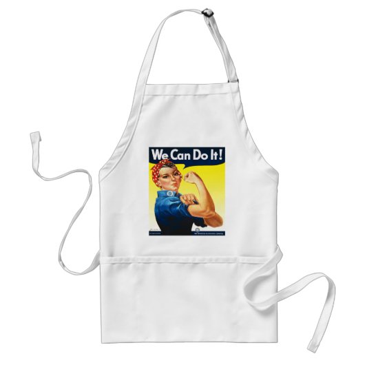 Rosie de Riveter Apron Standaard Schort (Voorkant)