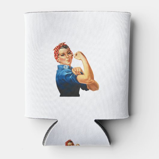 Rosie de Riveter Blikjeskoeler (Voorkant)