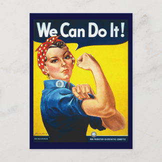 Rosie de Riveter Briefkaart