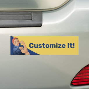Rosie de Riveter Bumpersticker