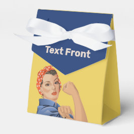 Rosie de Riveter Favor Box Bedankdoosjes