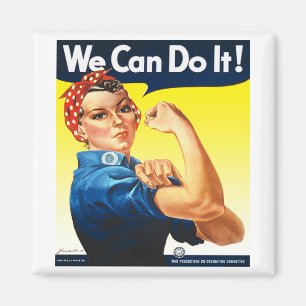 Rosie de Riveter Fridge Magnet Magneet