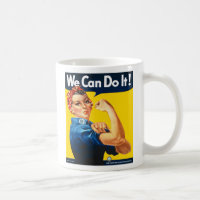 Rosie de Riveter Gift Mok