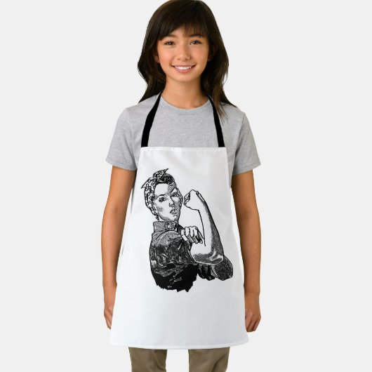 Rosie de Riveter, ik kan het! Schort (Insitu)