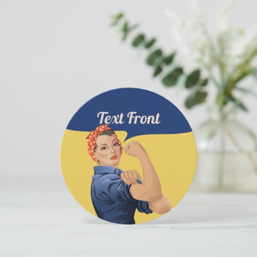 Rosie de Riveter Kaart (Staand voorkant)