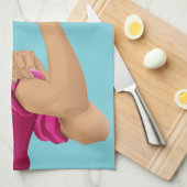 Rosie de Riveter Kitchen Towel Theedoek (Quarter Fold)