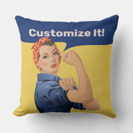 Rosie de Riveter Kussen