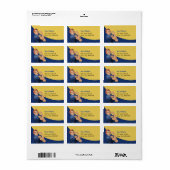 Rosie de Riveter Label (Full Sheet)