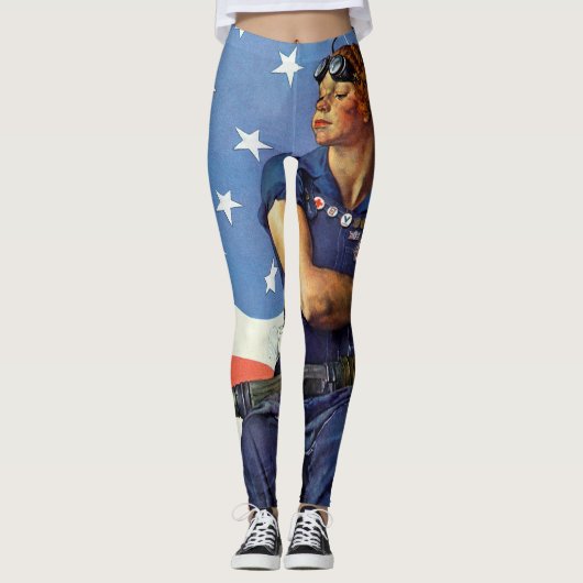 Rosie de Riveter-leggings Leggings (Voorkant)