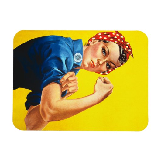 Rosie De Riveter Magneet (Horizontaal)