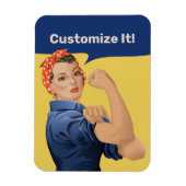 Rosie de Riveter Magneet (Verticaal)