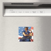 Rosie de Riveter Magneet (Insitu (Vaatwasser))