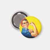 Rosie De Riveter Magneet (Voorkant / Achterkant)