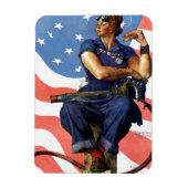 Rosie de Riveter Magneet (Verticaal)