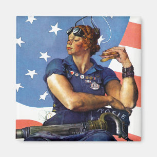 Rosie de Riveter Magneet