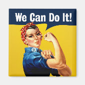 Rosie de Riveter | Magneet | Engels (Voorkant)
