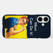 Rosie de Riveter ~ Mam Kan Het! Case-Mate iPhone Case (Achterkant (horizontaal))