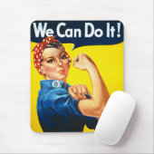 Rosie De Riveter Muismat (Met muis)