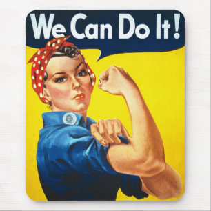 Rosie De Riveter Muismat