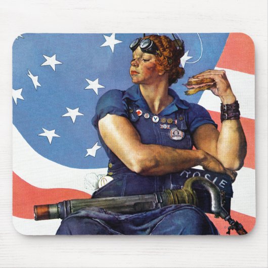 Rosie de Riveter Muismat (Voorkant)