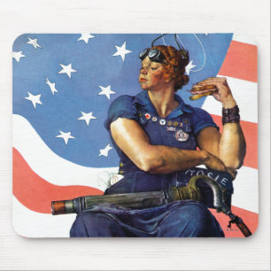 "Rosie de Riveter" Muismat