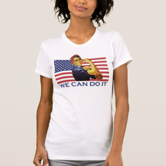 Rosie de Riveter Patriotic t shirt