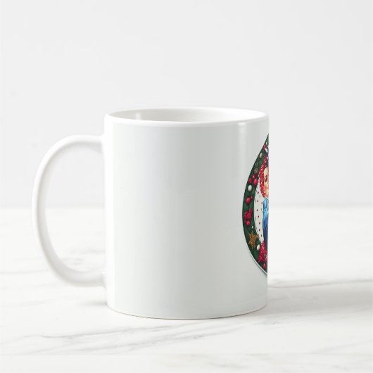 Rosie de Riveter Pin-up Meisje Mok (Links)