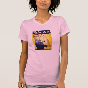 Rosie de Riveter Pink T-shirt