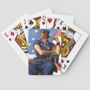 Rosie de Riveter Pokerkaarten