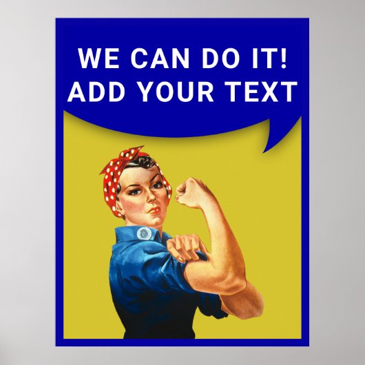 Rosie De Riveter Poster (Voorkant)
