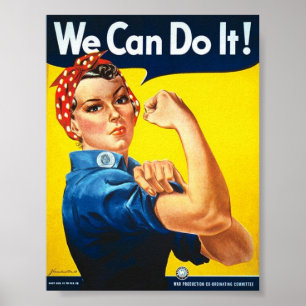 Rosie de Riveter Poster