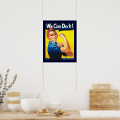 Rosie de Riveter Poster (Keuken)