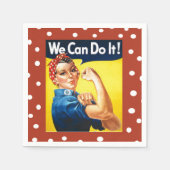 Rosie de Riveter Servet (Voorkant)