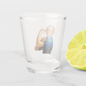 Rosie De Riveter Shot Glas (Achterkant)