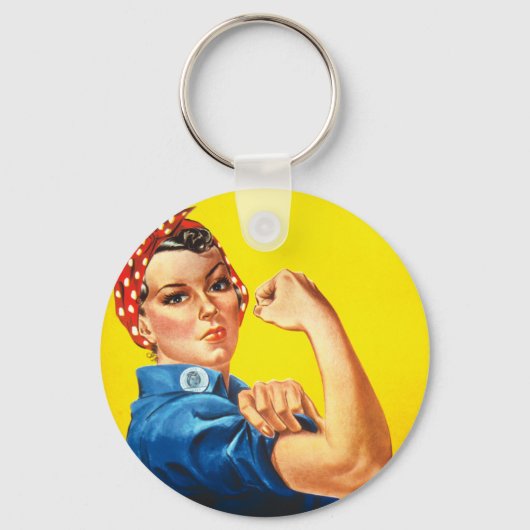 Rosie De Riveter Sleutelhanger (Voorkant)