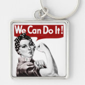 +{ Rosie de Riveter}+ Sleutelhanger (Voorkant)