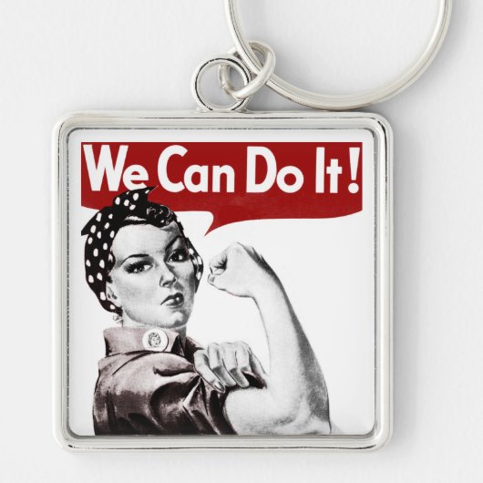 +{ Rosie de Riveter}+ Sleutelhanger (Voorkant)