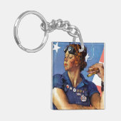 Rosie de Riveter Sleutelhanger (Voorkant Links)