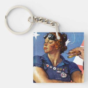 Rosie de Riveter Sleutelhanger