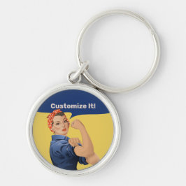 Rosie de Riveter Sleutelhanger