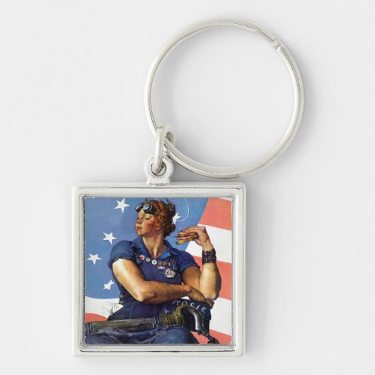 Rosie de Riveter Sleutelhanger (Voorkant)