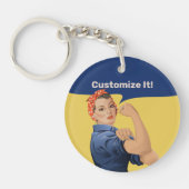 Rosie de Riveter-Sleutelhanger Sleutelhanger (Voorkant)