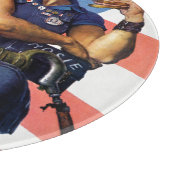 Rosie de Riveter Snijplank (Hoek)