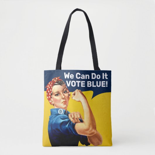 Rosie de Riveter | Stemblaas | CANVAS TAS (Voorkant)