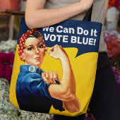 Rosie de Riveter | Stemblaas | CANVAS TAS