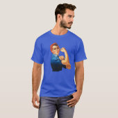 Rosie de Riveter T-shirt (Voorkant volledig)