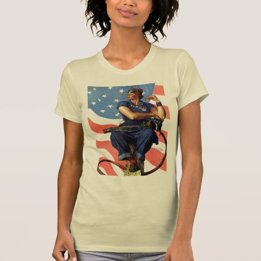 "Rosie de Riveter" T-shirt (Voorkant)