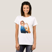 Rosie de Riveter T-shirt (Voorkant volledig)
